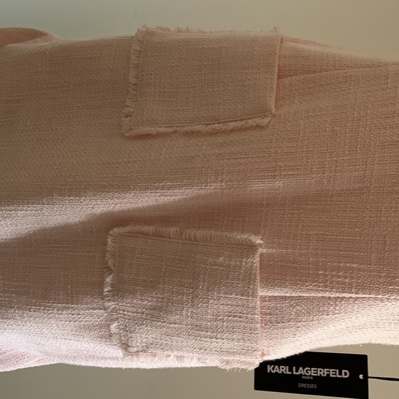 Karl Lagerfeld  "A Line Dress"   - Pretty in Pink for Easter, and SPRING!  sz 4. - Picture 5 of 11
